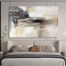 Load image into Gallery viewer, Neutral Toned Abstract - Timeless Living Room Art LargeART1533
