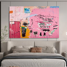 Load image into Gallery viewer, Pink Abstract Expression Large - Scale Hand - painted Abstract Acrylic Art DLZ198
