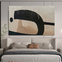 Load image into Gallery viewer, Abstract Painting on Canvas: Earth - Toned Textured Shapes - “Rustic Charm” DKH587
