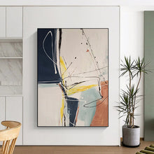 Load image into Gallery viewer, Minimalist Motion - Simple Line Abstract Acrylic, Suitable for Scandinavian - Style Offices and Minimalist Bedrooms DTP037
