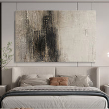 Load image into Gallery viewer, Subtle Textured Abstract Art for Neutral - Toned Bedroom &amp; Quiet Reading Nook DKH086
