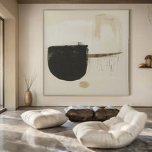 Load image into Gallery viewer, Earthy Tones Abstract Art for Rustic Farmhouse Living Room &amp; Nature - themed Café LargeART0935
