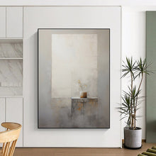 Load image into Gallery viewer, Neutral - Toned Minimalist Still Life Abstract, Ideal for Modern Minimalist Living Room &amp; Calm Office Space LargeART1989

