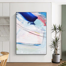Load image into Gallery viewer, “Abstract with Blended Pastel Tones and Linear Accents” – Harmonious Abstract Creating a Sense of Flow DTP150

