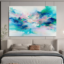 Load image into Gallery viewer, Dreamy Fluid Abstract Canvas Painting DKH486
