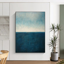 Load image into Gallery viewer, Blue Sea Abstract Art, Fit for Nautical Home Office &amp; Relaxing Spa LargeART2326
