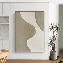Load image into Gallery viewer, Abstract Painting, Soft - Hued Coastal Abstract - Suits Beach House &amp; Sunroom LargeART2340
