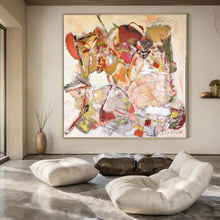 Load image into Gallery viewer, Colorful Abstract Collage 3 Canvas Painting, Great for Art - Centric Home &amp; Creative Studio LargeART1171
