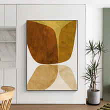 Load image into Gallery viewer, Earthy Tone Abstract Art, Great for Rustic Bedroom &amp; Nature - Inspired Study LargeART2310
