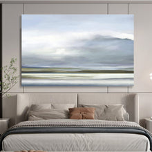 Load image into Gallery viewer, Light - Hued Landscape Abstract Painting On Canvas DKH360
