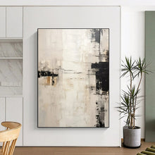Load image into Gallery viewer, Neutral - Toned Abstraction for Spa Retreat &amp; Calming Bedroom LargeART0838
