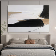Load image into Gallery viewer, Minimalist Black &amp; White - Calm Living Room Art LargeART1563
