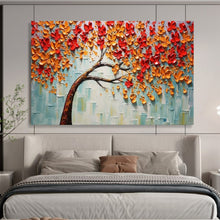 Load image into Gallery viewer, Autumn Blossom Tree Large - scale acrylic painting DLZ168
