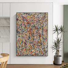 Load image into Gallery viewer, Colorful Drip - Style Abstract Art – Ideal for Modern Art Gallery &amp; Creative Studio Loft LargeART0704
