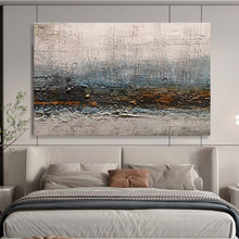 Load image into Gallery viewer, Textured Abstract Landscape Painting On Canvas DKH374
