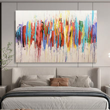 Load image into Gallery viewer, “Colorful Dripping Symphony” - Vivid Abstract Acrylic, Suits Art Studio and Living Room DLZ223
