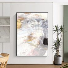 Load image into Gallery viewer, Desert Mirage – Sandy Browns, Soft Pinks and Hazy Whites in an Abstract Landscape DTP212
