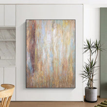 Load image into Gallery viewer, “Softly Blended Hues” Abstract Textured Painting on Canvas, Calming Wall Art DKH946
