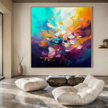 Load image into Gallery viewer, Vibrant Color Burst Art for Creative Studio &amp; Party - Themed Lounge LargeART0918
