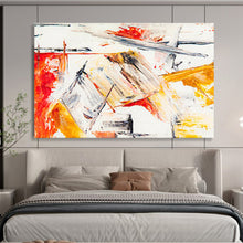 Load image into Gallery viewer, Dynamic Abstract Brushstroke Painting On Canvas DKH400
