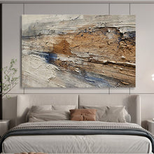 Load image into Gallery viewer, Earth - Toned Textured Abstract Art for Rustic Home Office &amp; Art Gallery Pop - Up DKH084
