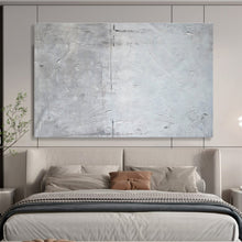Load image into Gallery viewer, Minimalist “Gray Textures” Painting on Canvas, Subtle Abstract Decor DKH848
