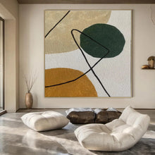 Load image into Gallery viewer, Geometric Color Block Abstract Painting, Perfect for Modern Kids’ Room &amp; Creative Office LargeART1421
