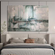 Load image into Gallery viewer, Industrial Abstract Painting with Muted Tones for Loft Apartment &amp; Artistic Workplace DKH178

