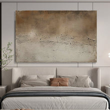 Load image into Gallery viewer, “Neutral Textured Abstract” - Minimalist Abstract Acrylic, Fits Industrial - Style Loft and Art Studio DLZ255

