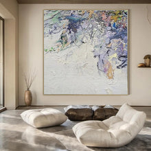Load image into Gallery viewer, Colorful Textured Abstract Painting, Suited for Eclectic Living Room &amp; Vibrant Café LargeART1349

