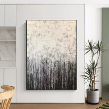 Load image into Gallery viewer, Dripping Gray Gradient Acrylic Art - Great for Modern Art Gallery &amp; Industrial - style Loft LargeART0566
