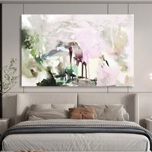 Load image into Gallery viewer, Pastel Abstract Landscape Abstract acrylic painting DLZ119
