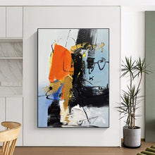 Load image into Gallery viewer, Custom Large Vibrant Color Abstract - Perfect for Modern Home Gym &amp; Art - Filled Lounge LargeART0783
