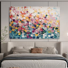 Load image into Gallery viewer, Vibrant Patchwork Abstract Large - scale acrylic painting DLZ162
