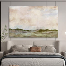 Load image into Gallery viewer, Soft Watercolor Landscape - Dreamy Living Room or Bedroom Art LargeART1488
