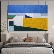 Load image into Gallery viewer, Bold Color - Block Abstract Painting on Canvas DKH557
