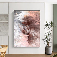 Load image into Gallery viewer, Giant Abstract Art Deco Mural - Commissioned Mixed Media for Boutique Hotel Suites

