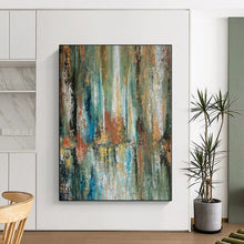 Load image into Gallery viewer, Giant Minimalist Abstract Canvas - Made to Order Oil on Canvas for Spa Waiting Rooms
