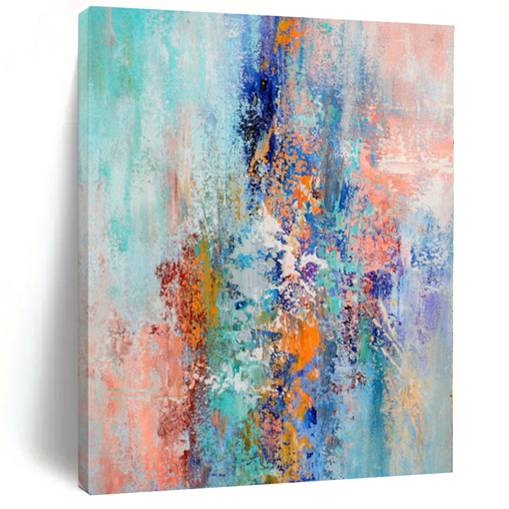 Immense Abstract Cosmic Art - Commissioned Mixed Media for Planetarium Atriums