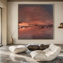 Load image into Gallery viewer, Hand-Painted Bespoke Abstract Art for Office &amp; Hotel Corridors
