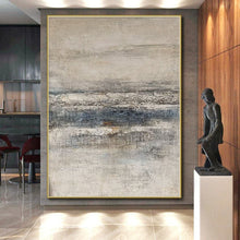 Load image into Gallery viewer, Oversized Custom Hand-Painted Abstract Art for Dining Room &amp; Hotel Wine Cellars
