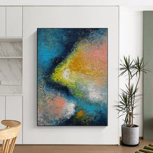 Load image into Gallery viewer, Oversized Custom Hand-Painted Abstract Art for Office &amp; Hotel Outdoor Gardens
