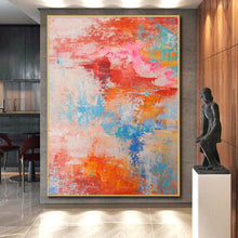 Load image into Gallery viewer, Giant Abstract Ancient Egyptian Art - Made to Order Mixed Media for Archaeology Museums
