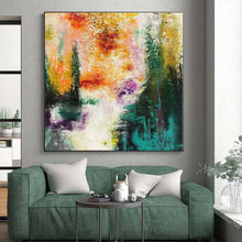 Load image into Gallery viewer, Oversized Abstract Botanical Painting - Made to Order Gouache for Botanical Garden Gift Shops
