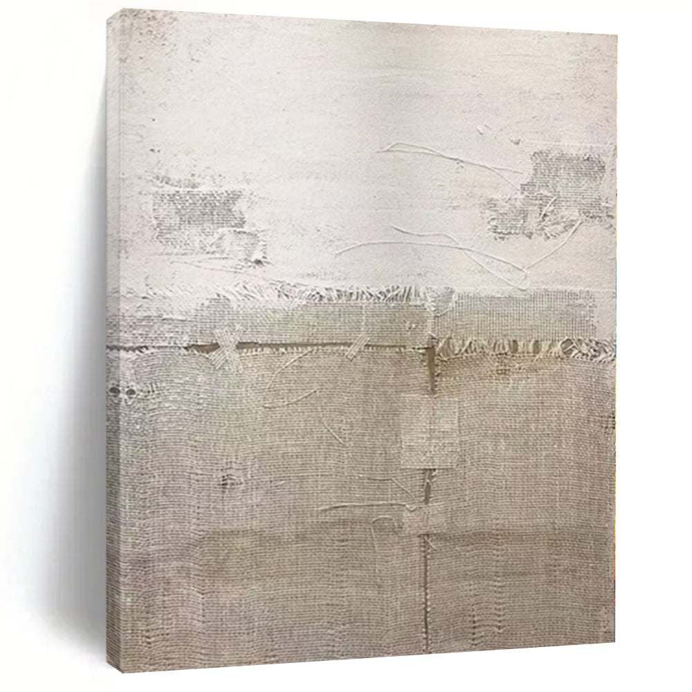 Oversized Custom Hand-Painted Abstract Painting for Office & Hotel Outdoor Terraces