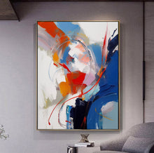 Load image into Gallery viewer, Large Abstract Painting,Modern abstract painting,original painting,Bed wall art,xl abstract painting
