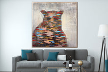 Load image into Gallery viewer, Bear Painting Abstract Animal Painting Living Room Wall Art Sp029
