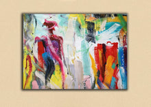 Load image into Gallery viewer, Colorful Abstract Acrylic Painting Modern Wall Art Wp078
