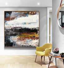 Load image into Gallery viewer, Colorful Artwork White Wall Art Abstract Painting Oversized Painting Sp035
