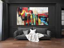 Load image into Gallery viewer, Colorful Painting Original Art Work For Living Room Sp041
